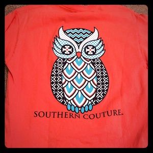 Southern Couture Owl Shirt